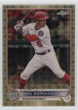 2022 Topps Chrome Update Sapphire Edition Superfractor 1/1 Ehire Adrianza 0m4r