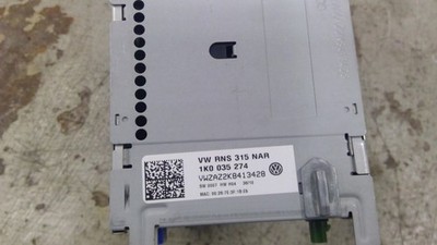 Audio Equipment Radio Receiver Am-fm-cd-dvd-navigation Fits 09-17 TIGUAN 612477