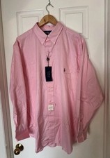 Polo Ralph Lauren Men s B T 18/67 The Dress Shirt Cotton Button Down Pink NWT