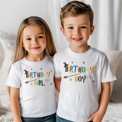 Wizard Birthday Shirts, Magic Birthday Gifts For Her, Wizard Matching Birthday T