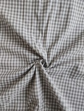 Gray Checkered Pattern Fabric by the Yard