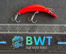 Luhr Jensen (Pre-Rapala) Kwik Fish K-14: Bright Orange