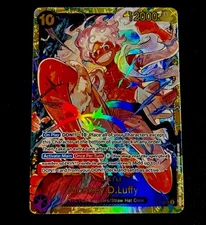 Monkey.D.Luffy OP05-119 SEC - One Piece TCG - English Card Near-Mint Secret Rare