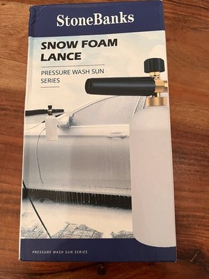 SNOW FOAMLANCE von StoneBanks innovativ und umweltfreundlich