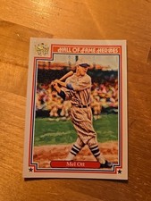 Mel Ott Lot Of 3 Cards EX-MT HOF