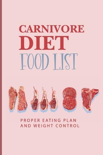 Synthia Cuttitta Carnivore Diet Food List (Tascabile)