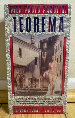 Teorema VHS | Pier Paolo Pasolini | Terence Stamp |  **SEALED** CULT RARE