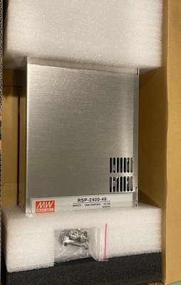 Mean Well RSP-2400-48 50A 48Vdc PSU BRAND NEW