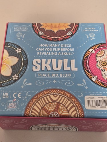 Skull Bluffing Card Game – Aztec Promo- Asmodee - Picture 2 of 4