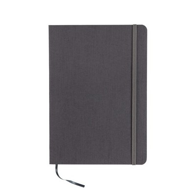 Fabriano Ecoqua Plus Stitch-Bound Notebook, 5.8'' x 8.3'', A5, Graph, Gray