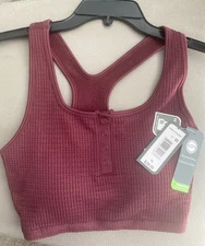 MTA Sport  Medium Impact Active Sports Bra W/Removable Cups. XL