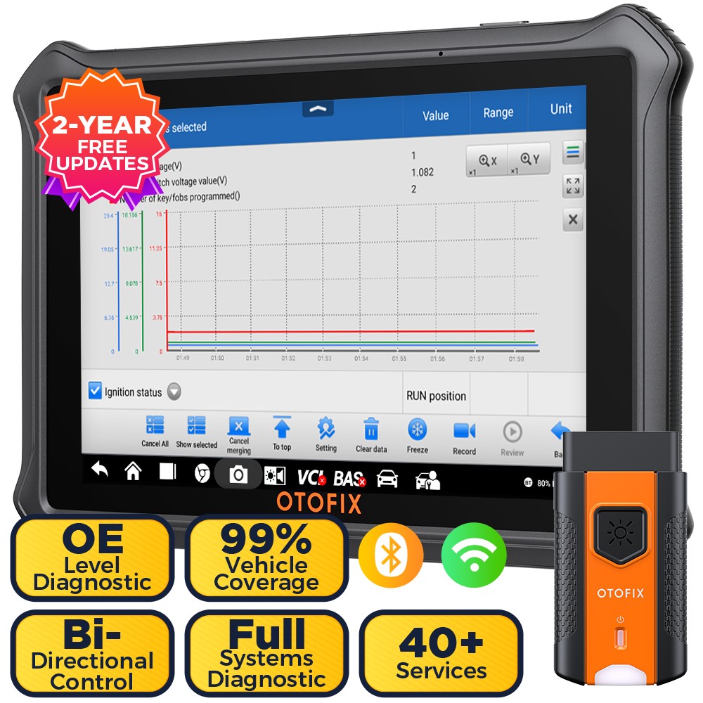 2026 OTOFIX D1 Lite Car Bidirectional Scanner Auto Full System Diagnostic Tool