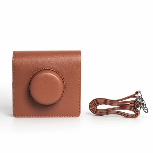 Skórzana torba PU w stylu retro na Instax WideEvo przyjazna w podróży i stylowa - Zdjęcie 4 z 15