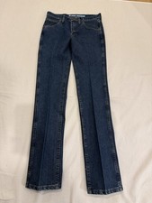 VINTAGE WRANGLER Cool Vantage 36MCVDS Blue Denim Jeans MENS 32X36 Cowboy Slim