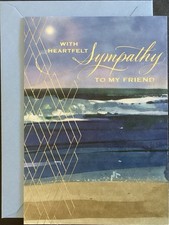 Sympathy Card To My Friend Hallmark Greeting Card