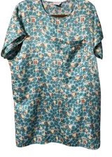 VTG Fantasies Morgan Taylor Lingerie Nightgown Shirt Toucan Print RARE HTF S/M