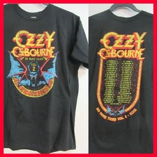 HOT - OZZY OSBOURNE NO MORE TOURS 2018 BAND CONCERT MUSIC T-SHIRT