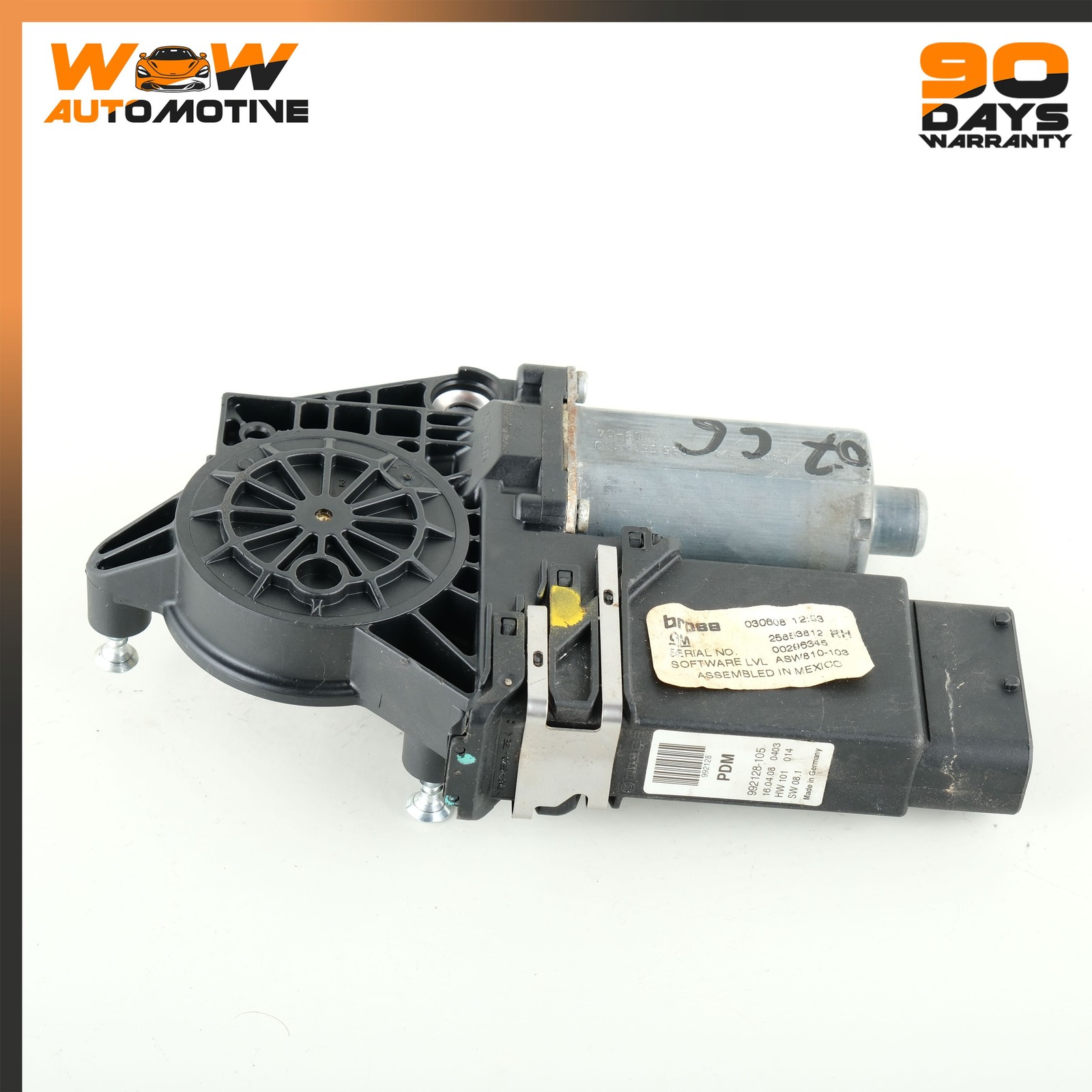 Chevrolet Corvette 2005-2013 Front Right Power window motor