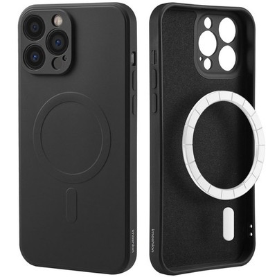 imoshion Color Back Cover mit MagSafe Apple iPhone 13 Pro Max - Schwarz