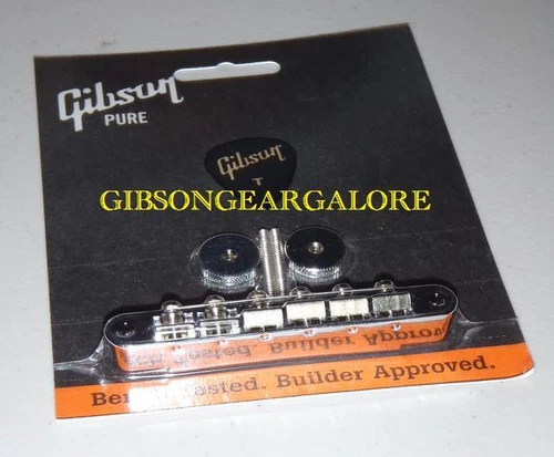 Gibson Les Paul Bridge ABR-1 Chrome Tune-o-matic Guitar Parts ES R9 SG R8 Custom