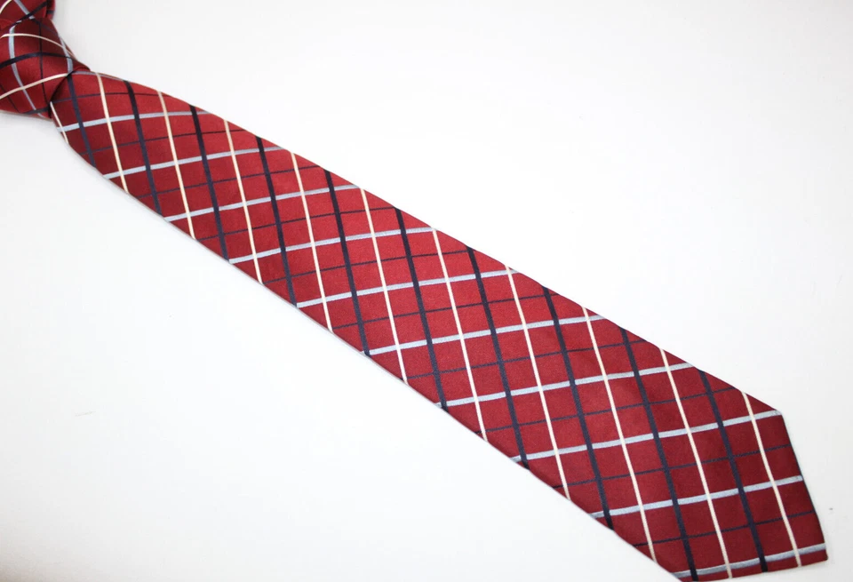 Corbata de seda VITALI hecha en Italia F47837 Foto 2 de 4