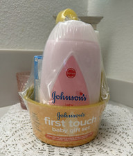Johnson  s Baby First Touch Baby Gift Set Bath  Skin Products