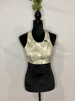 Women's Alpine design Medium support Outdoor Bra Ivory size M