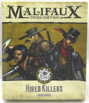 Malifaux M3E WYR23503 Hired Killers (Outcasts) Mercenary Warriors Gunslingers