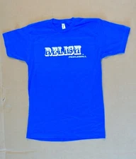 Pickleball Shirt, Blue with White Logo by Relish PB - XL - NEW