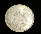 Bolivia 1900-So 50 Centavos-1/2 Boliviano Silver Coin