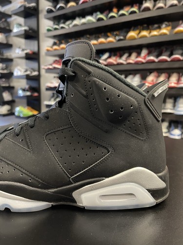 Size 12 - Nike Air Jordan 6 Chrome Authentic Black Authentic - Picture 5 of 9