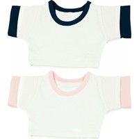 Mumbles 100% Cotton Teddy Bear With Layered T Shirt Mumbles 100% Cotton Teddy Bear With Layered T Shirt