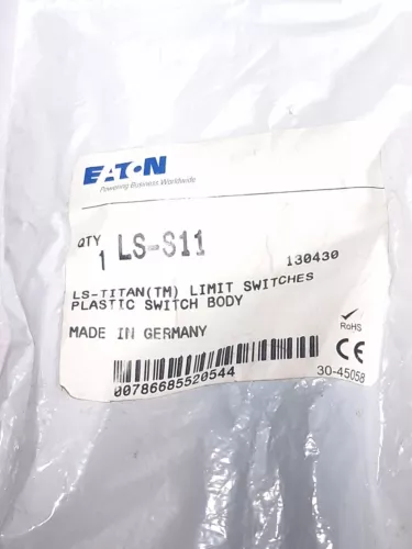EATON MOELLER LS-TITAN LS-S11 LIMIT SWITCH BODY 106783