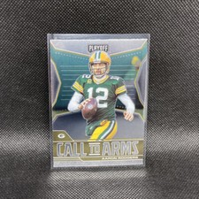 Aaron Rodgers Call to Arms #CA-ARO 2021 Panini Playoff Football Green Bay 