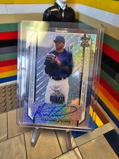 2021 Leaf Metal Draft Base Auto Silver Mojo #BA-AV2 Alexander Vizcaino