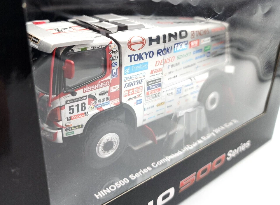Norev 1:43 Hino 500 Series Completado en Ranger Daker Rally 2014 HALLAZGO RARO Foto 3 de 4