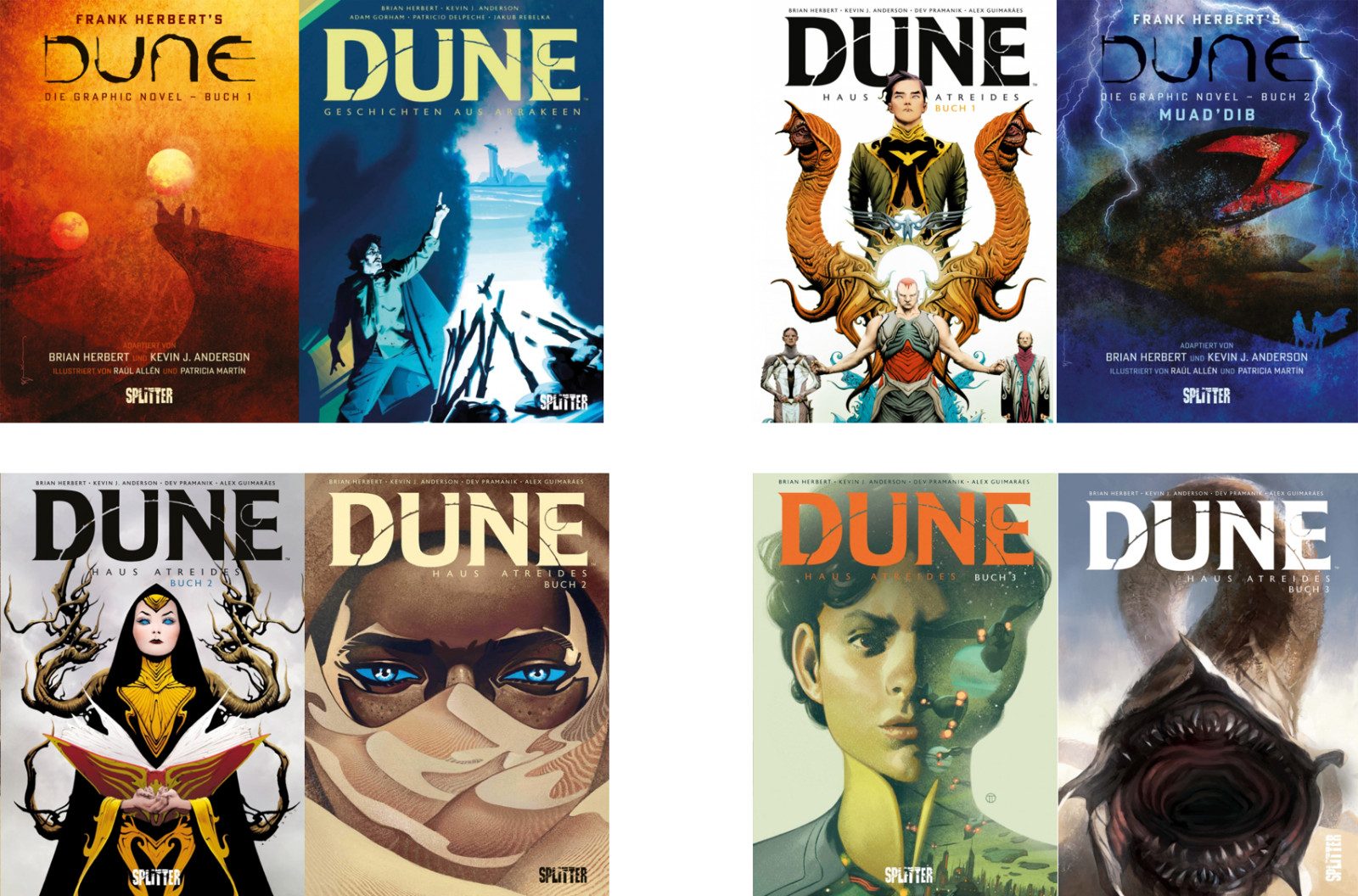 Thumbnail - Dune / Haus Atreides 1 - 3 (comic Aus Liste Wählen) - Splitter, Frank