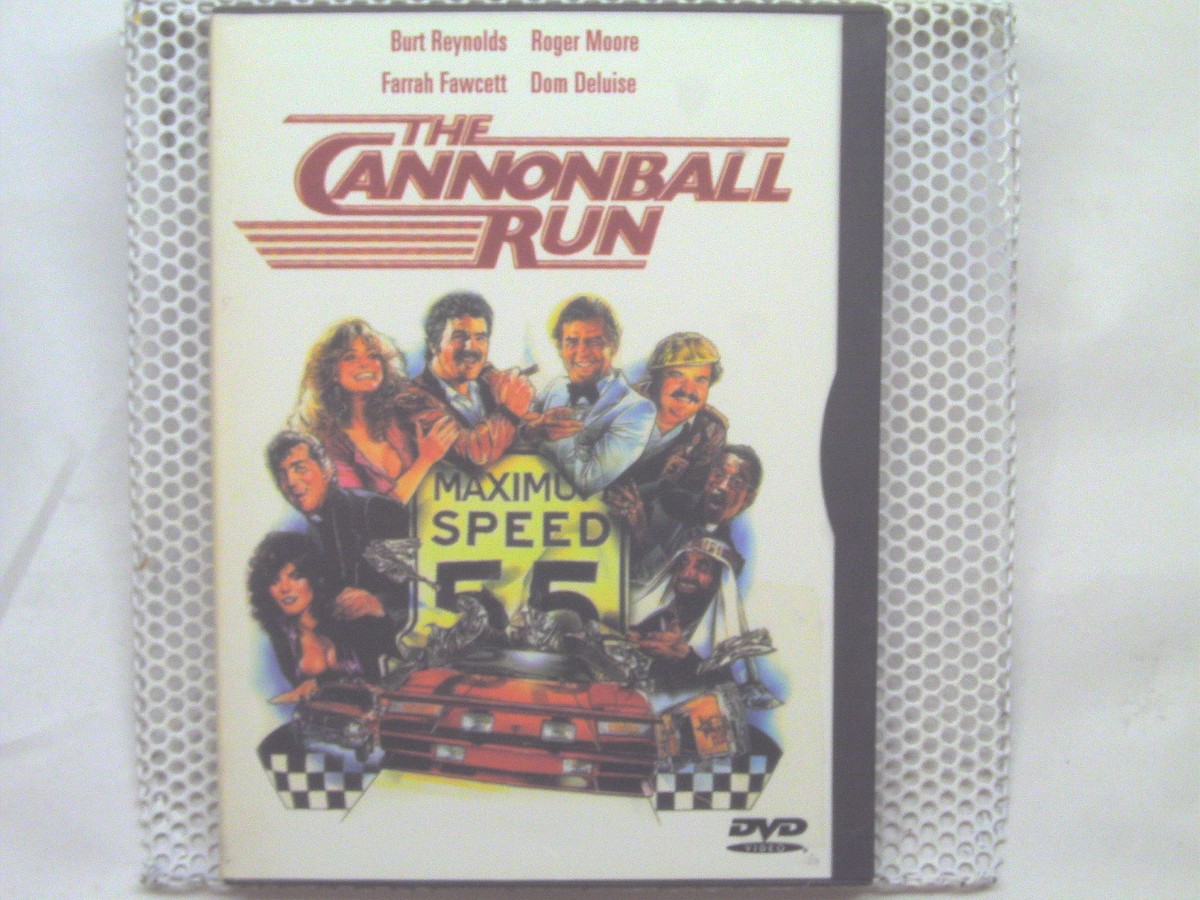 The CannonBall Run Burt Reynolds Roger Moore Farrah Fawcett Dom Deluise  [DVD]