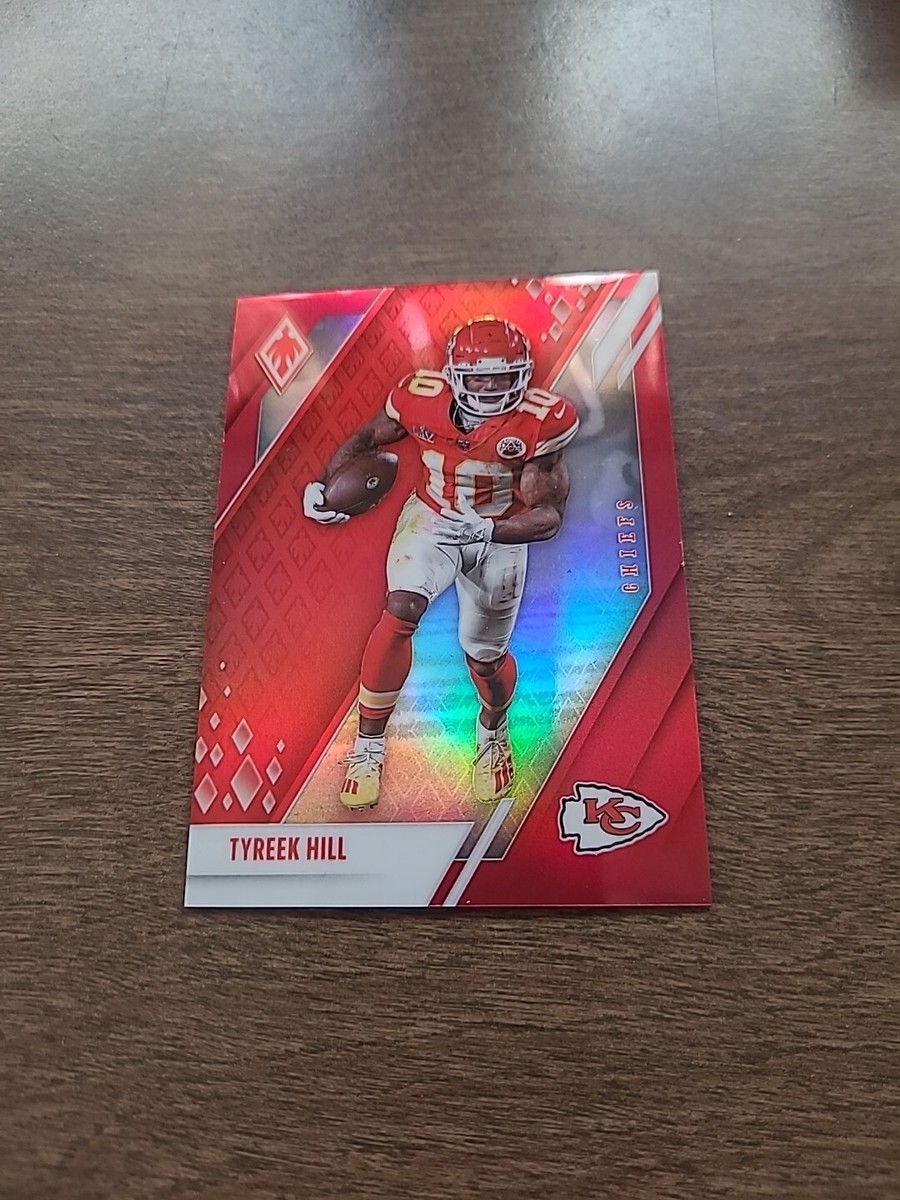 Nice 2021 Panini Phoenix Tyreek Hill Red #58. #175/250 Made