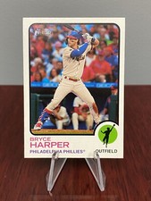 2022 Topps Heritage Base Color Swap Variation Bryce Harper #245 Phillies SSP