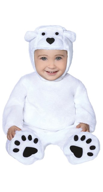 Costume Carnevale Orso polare Baby Vestito GUIRCA Neonato Animale Unisex  Orsetto 12-24 mesi (85978) | Acquisti Online su eBay