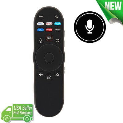 XRT270 XRT270R Voice Replace Remote Control for vizio Smart TV V505-J09 M65Q6-L4