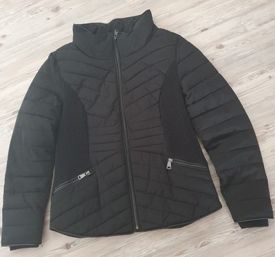 Damen Steppjacke (Laura di Sarpi) in Gr. 40, Jacke schwarz