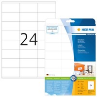 600 Herma Etiketten 4360 Weiß 70,0 X 36,0 Mm