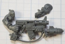 Warhammer 40k Ork Bits Nobz Rokkit Kombi Weapon 1 Rokkit