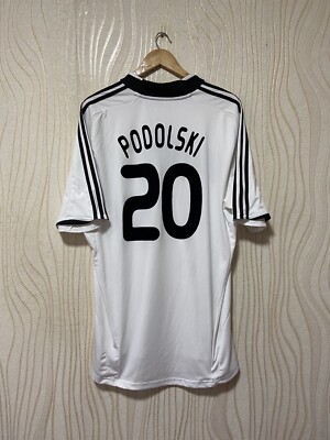 GERMANY 2008 2009 HOME FOOTBALL SHIRT SOCCER JERSEY ADIDAS