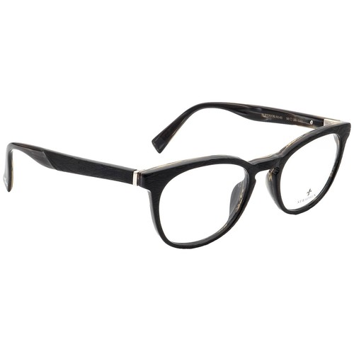 Womens Seraphin Black and Gold Cat Eyeglasses Frames 51-18  display picture 3