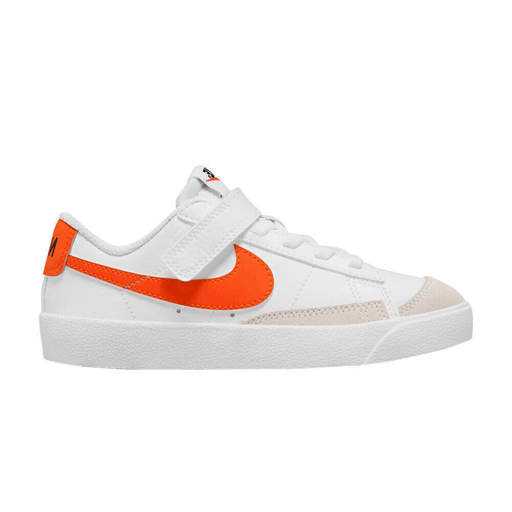 Детская обувь Nike Blazer Low 77 PS White Team Orange DA4075-106
