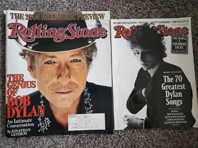 Rolling Stone Bob Dylan Issues 1008 (9/1/06) and Issue 1131 (5/26/11)
