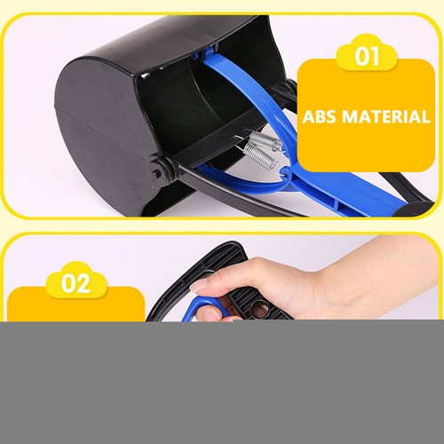 Durable 23-inch Long Portable Poop Scooper with Easy-to-Pull Handle Poop Pickup - Picture 7 of 17